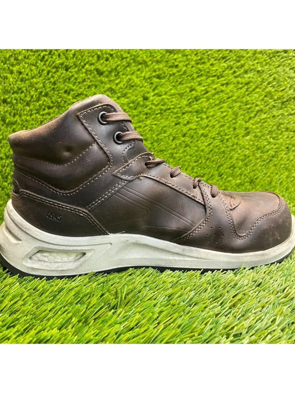 Voran Sportsafe Energy 910 Mens Size 8 Brown Composite Toe Safety Work Boots